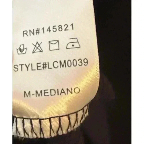 Listicle Ruffle Strap Tank Top Womens Med Cami Minimalist Capsule Wardrobe Layer - Picture 9 of 9